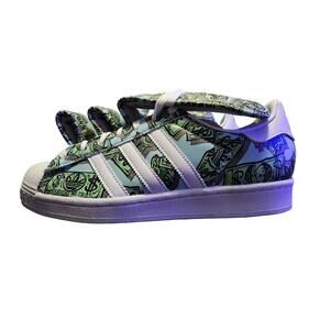 Adidas Men's JS MONEY SUPERSTAR Size 7 Brand New Without Box HP6596